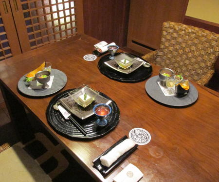 夕食 (部屋食)