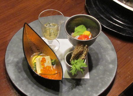 夕食 (部屋食)