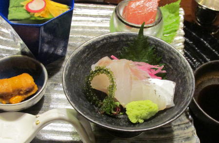 夕食 (部屋食)