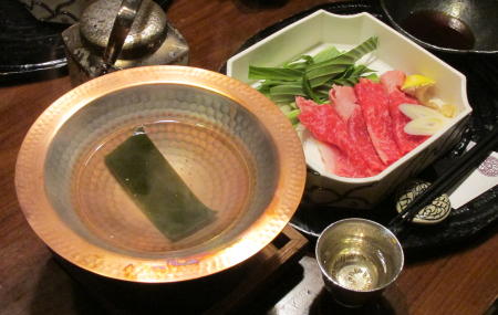 夕食 (部屋食)