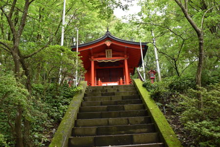 湖畔側から
