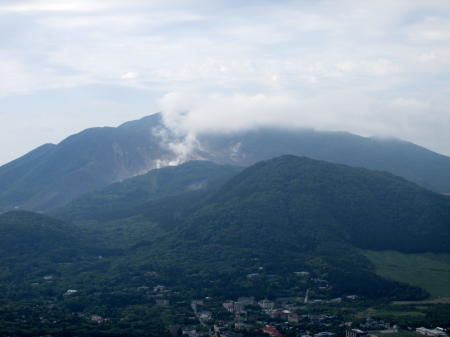 大涌谷の蒸気