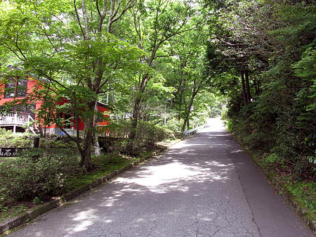 別荘地のようなところ